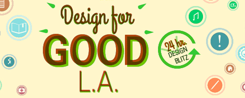 Design for Good LA 2013 Call for Designers