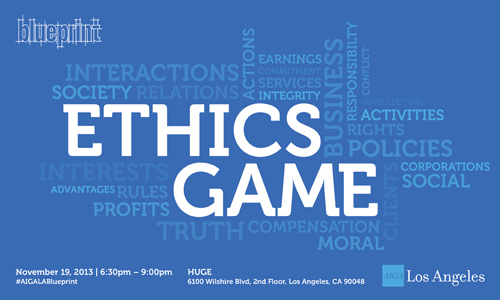 Blueprint Ethics Game Aiga Los Angeles